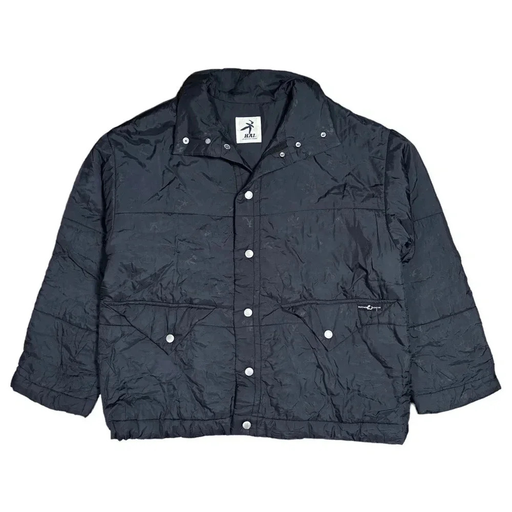 Vintage Issey Miyake Sporting Gear Hai All Over Print Padded Jacket Mens  Medium